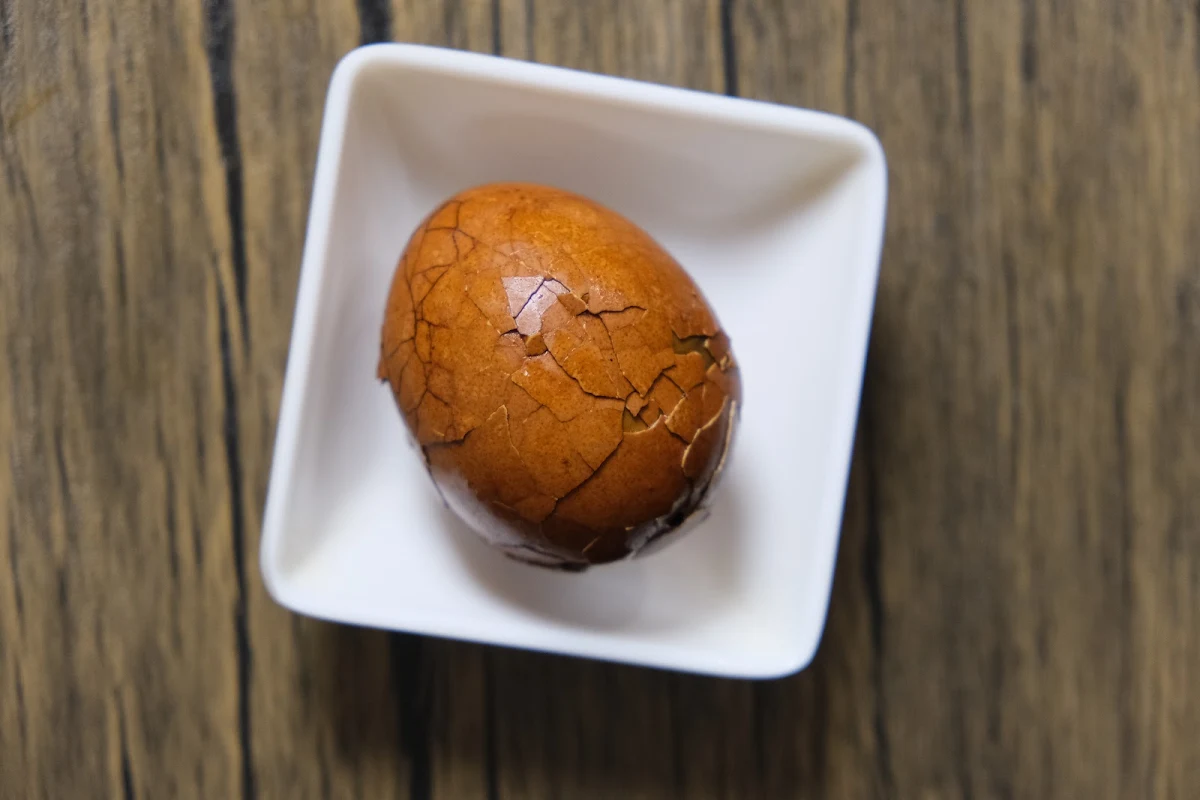 tea egg 茶叶蛋, Fortune Noodle & Dumpling (Norwest)